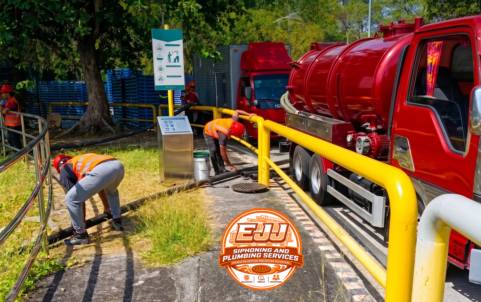 JMPS Mechanical High Velocity Cleaning Rig Operating in Field Parameters